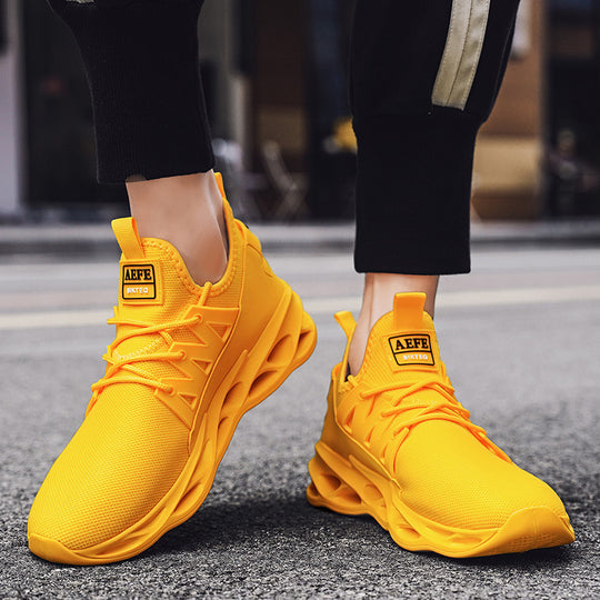 Damen Hochleistung Sneaker mit atmungsaktivem Mesh-Obermaterial und dynamischer Dämpfung R&B