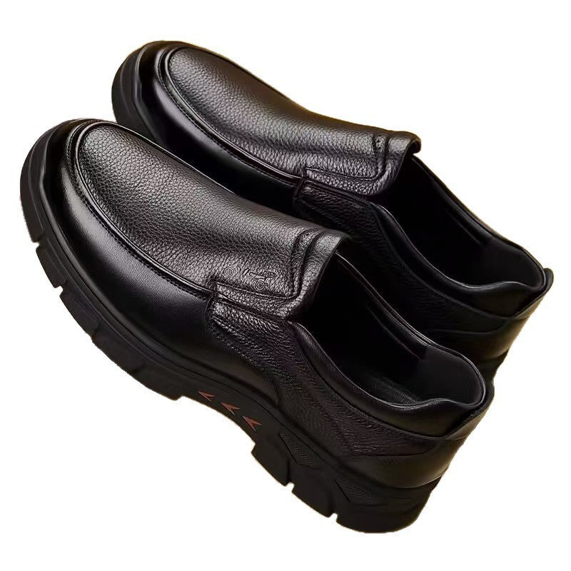 Herren Komfortable Slip-On Schnürschuhe mit rutschfester Laufsohle