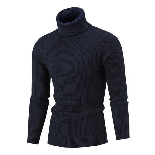 Herren Rollkragenpullover aus hochwertigem Strick R&B
