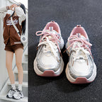 Damen Sportliche Sneakers mit atmungsaktiver Oberflächenstruktur und rutschfestem Sohlenprofil R&B