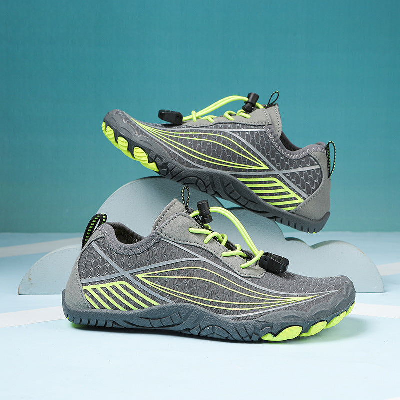 Damen wasserdichte Badeschuhe mit flexibler Sohle und rutschfester Laufsohle R&B