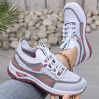 Damen Sportliche Freizeitschuhe mit atmungsaktivem Obermaterial und flexiblem Design