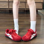 Damen Komfortable Sneaker mit atmungsaktiver Oberflächenstruktur und gepolsterter Innensohle R&B