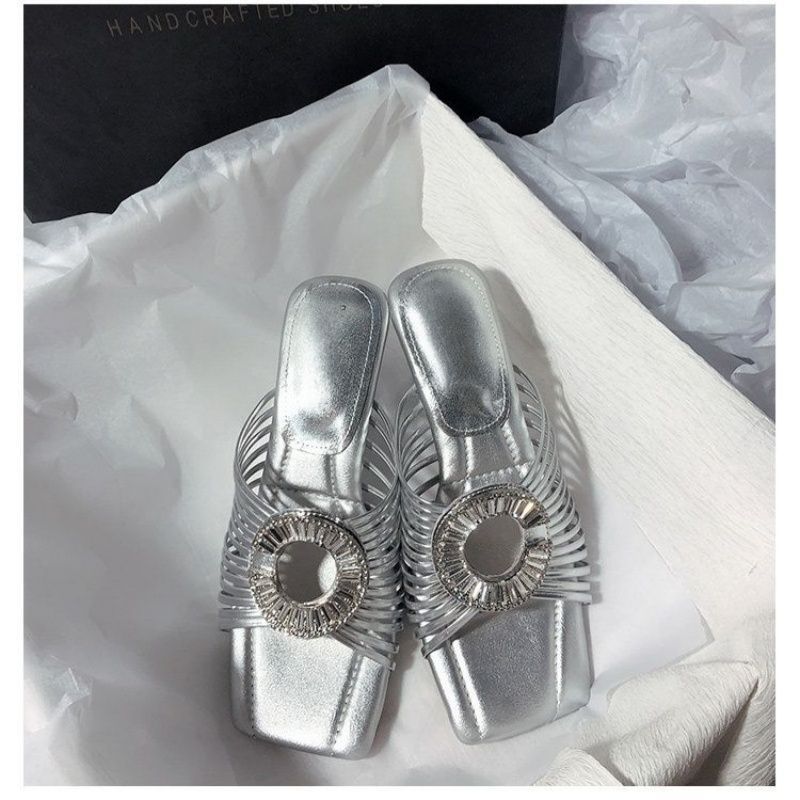 Damen elegante Slipper mit geschmackvollem Design R&B