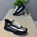 Damen Sportliche Sneakers mit atmungsaktivem Mesh und stoßdämpfender Sohle R&B