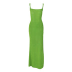 Damen Langes Abendkleid mit elegantem Trägerdesign und figurbetonter Silhouette R&B