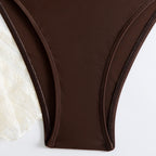 Damen Bikiniset mit transparentem Überwurf R&B
