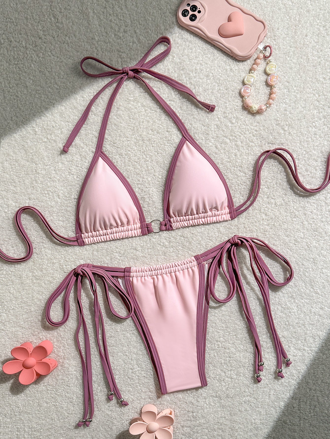 Damen Triangel-Bikini mit flexiblem Bindesystem R&B