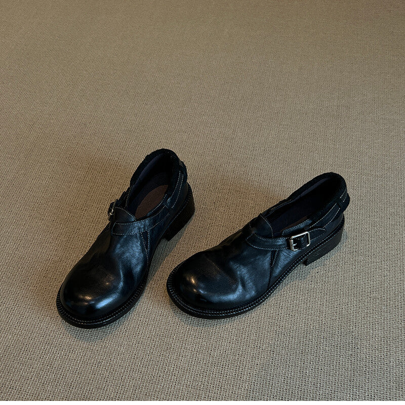 Damen Mokassins mit verstellbarem Riemen und bequemer Innensohle R&B