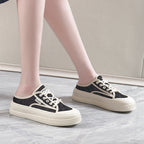 Damen Sneaker mit modischer Spitze und bequemer Sohle R&B