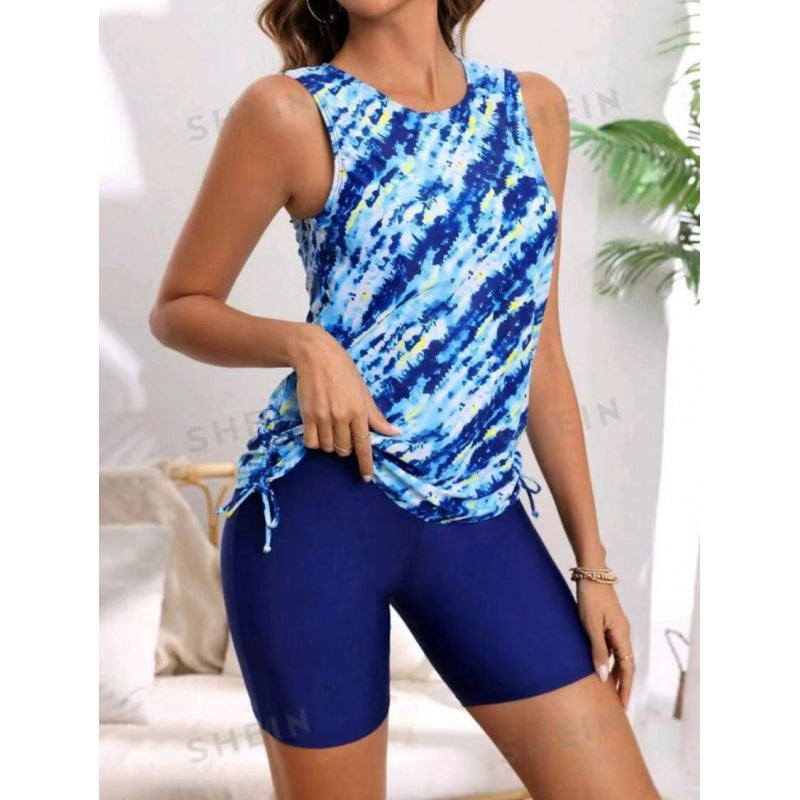 Damen Tankini-Set mit modischem Tragekomfort und verstellbaren Bändern R&B