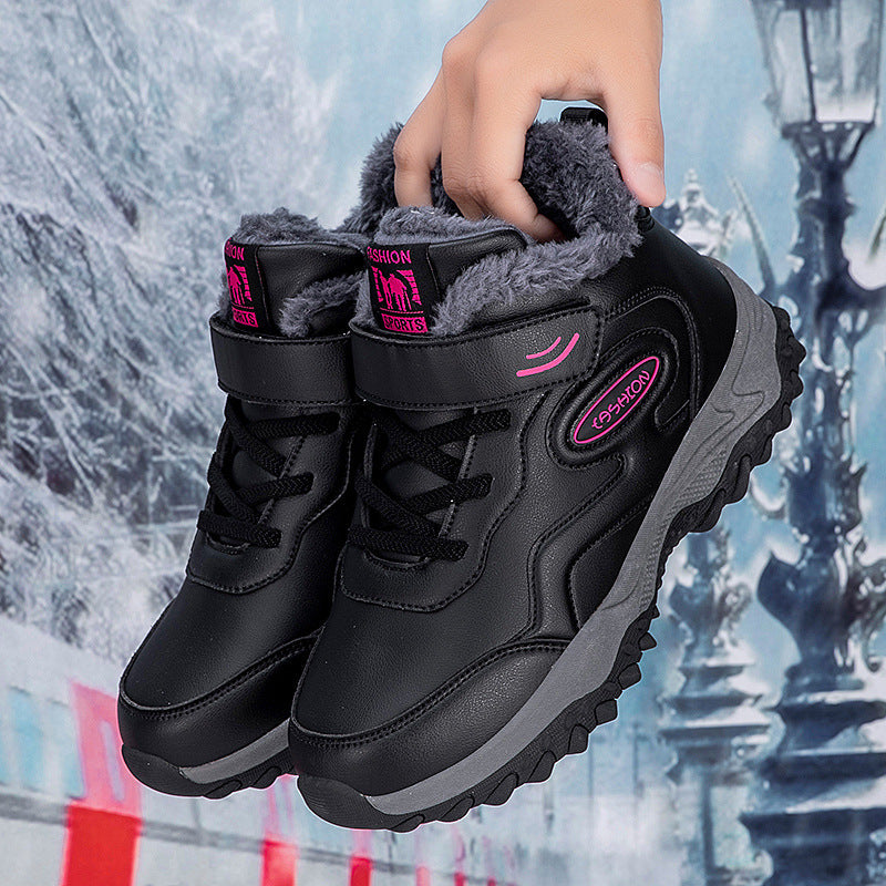 Damen Winterliche Schnürstiefel mit wärmendem Innenfutter R&B