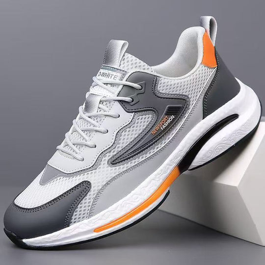 Damen Sportliche Freizeit Sneakers mit atmungsaktiver Oberfläche und stoßdämpfender Sohle R&B