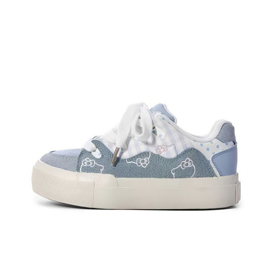 Damen Sportliche Sneakers mit niedlichen tierischen Applikationen und weicher Sohle R&B