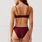 Damen Cut-Out Badeanzug mit modischem Schlüssel-Ausschnitt R&B