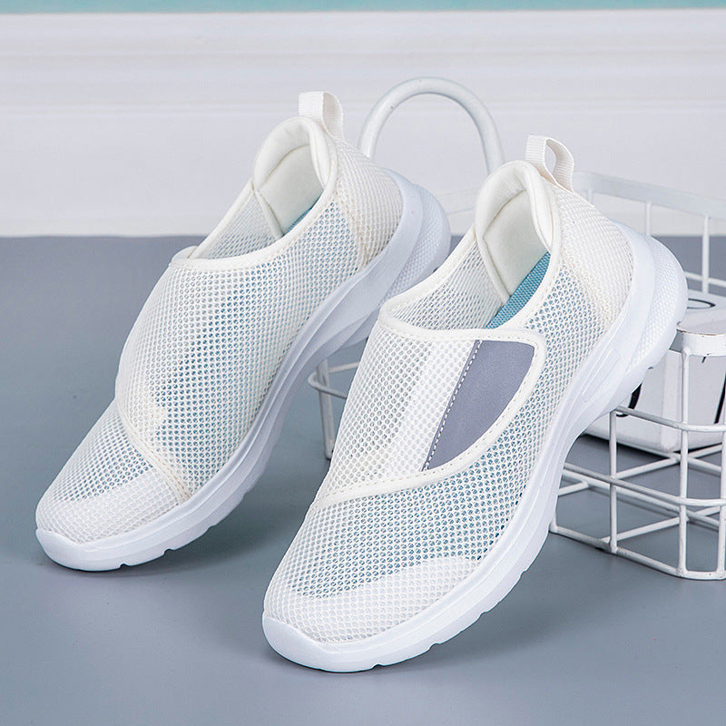 Damen Atmungsaktive Slip-On Sneakers mit rutschfester Sohle R&B