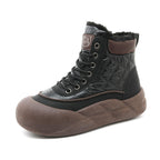 Damen modische Winterstiefel mit isolierendem Innenfutter und rutschfester Sohle R&B