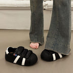 Damen Sneakers mit praktischem Klettverschluss und robustem Obermaterial