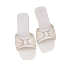 Damen Moderne Sandaletten mit elegantem Schleifen-Design