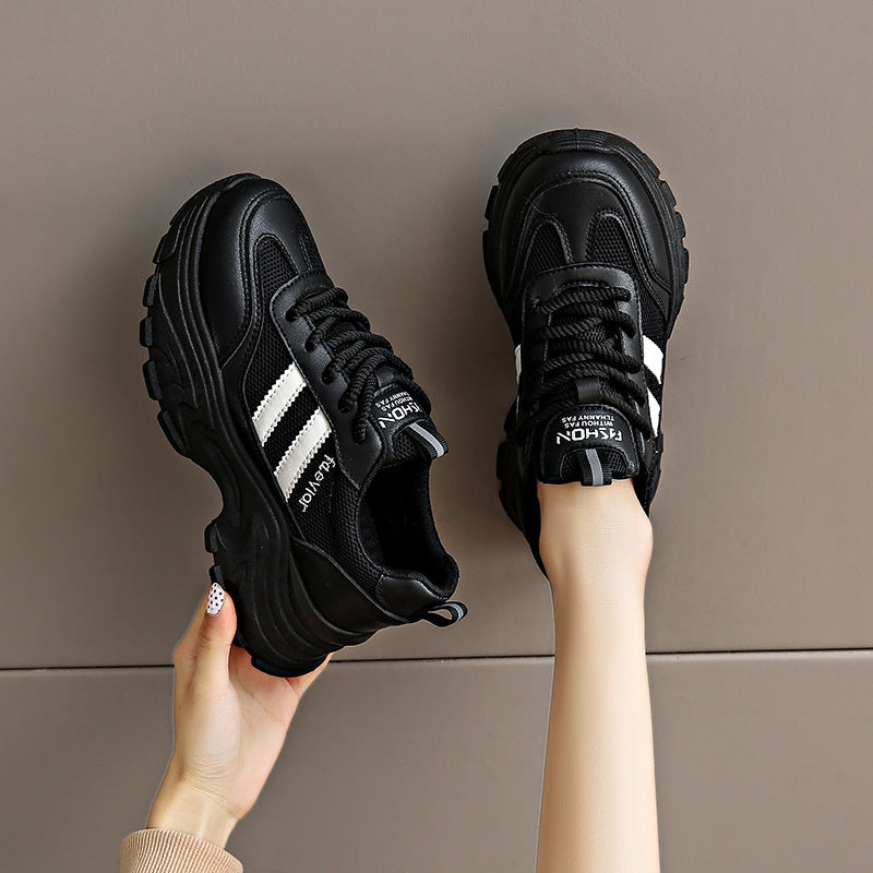 Damen Sportliche Lauf sneakers mit gepolsterter Sohle und atmungsaktivem Obermaterial R&B