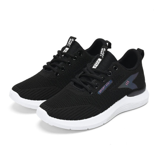 Damen Sportliche Atmungsaktive Sneakers mit flexiblem Mesh-Obermaterial R&B
