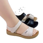 Damen Komfortable Sandalen mit breitem Riemen-Design R&B