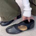 Damen Clogs mit innovativem Zehen-Design und atmungsaktiver Materialkombination R&B