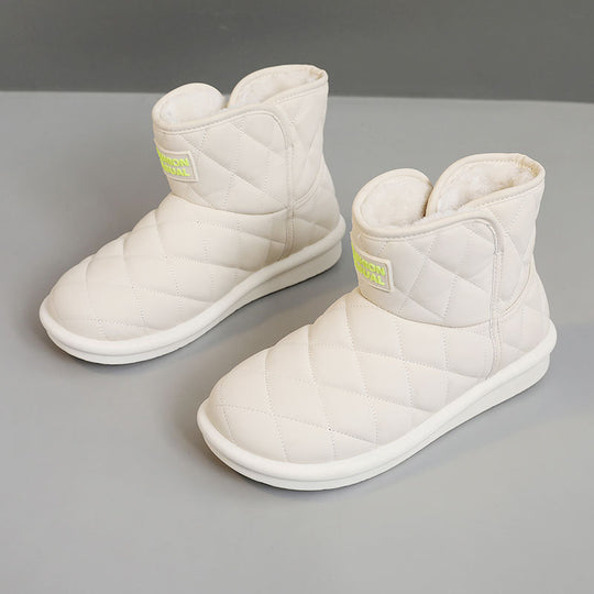 Damen warme und gefütterte Winterstiefel R&B