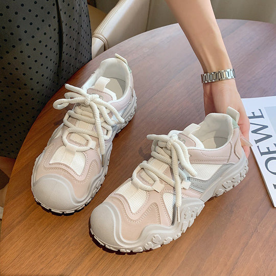Damen Sportliche Sneakers mit rutschfester Sohle und atmungsaktiven Einsätzen R&B