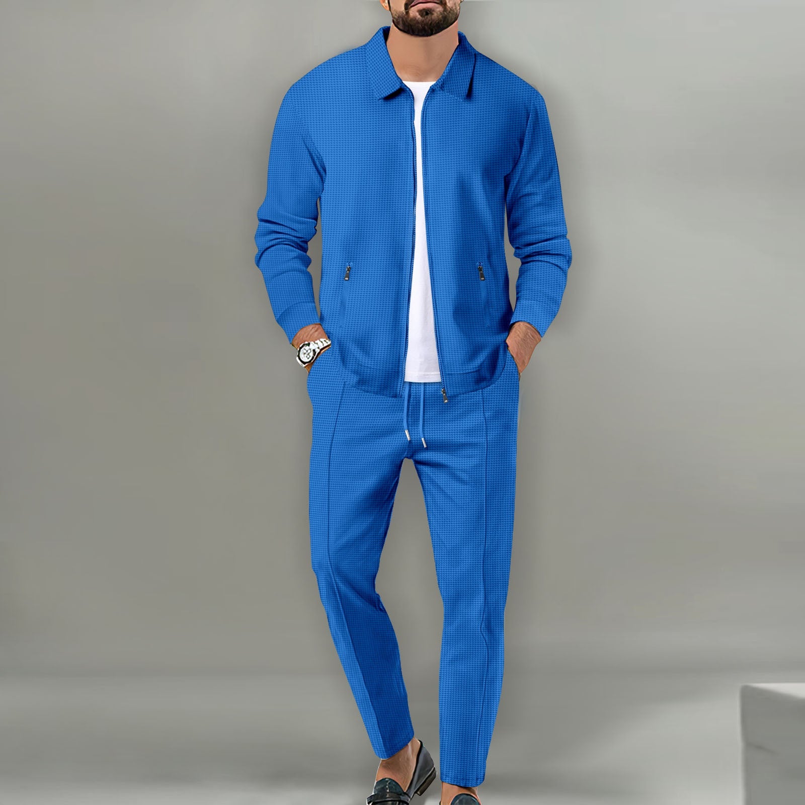 Herren sportliches Freizeit-Set mit leichtem Material und modernem Schnitt R&B