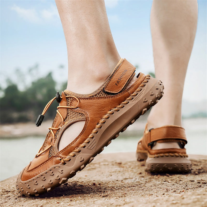 Damen atmungsaktive Sandalen mit rutschfester Sohle R&B