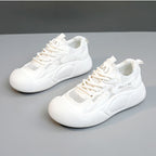 Damen sportliche Sneakers mit atmungsaktiven Mesh-Einsätzen und dämpfendem Sohlenprofil R&B