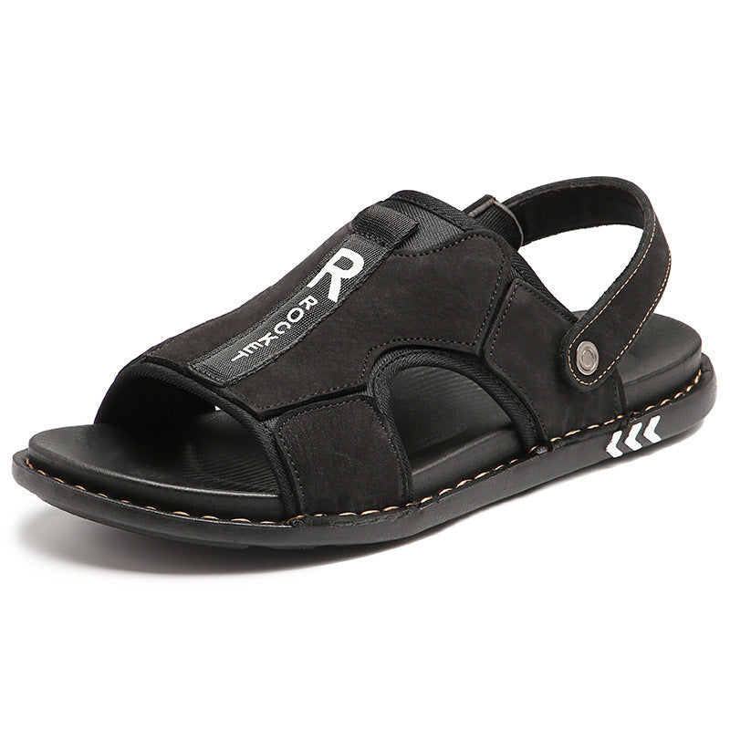 Herren Komfortable und stylische Freizeitsandalen mit verstellbarem Riemen R&B