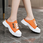 Damen Slipper Sneakers mit praktischem Reißverschluss und sportlicher Sohle R&B