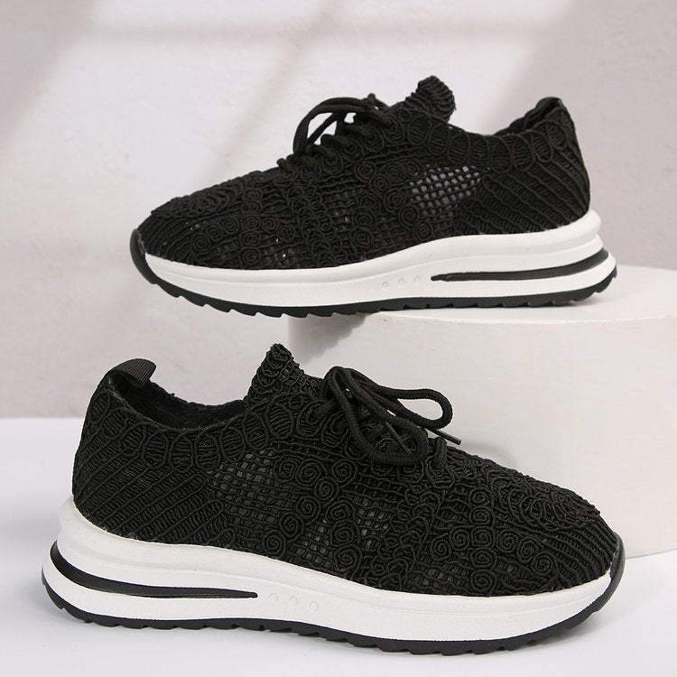 Damen Sportliche Komfort-Sneaker mit atmungsaktivem Obermaterial R&B