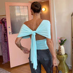 Damen trendiges Oberteil R&B