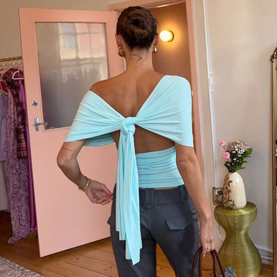 Damen trendiges Oberteil R&B
