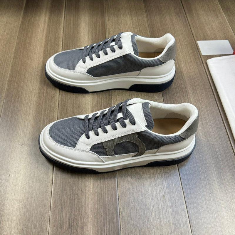 Damen modische Sneakers mit robustem Profil und strapazierfähiger Gummisohle R&B