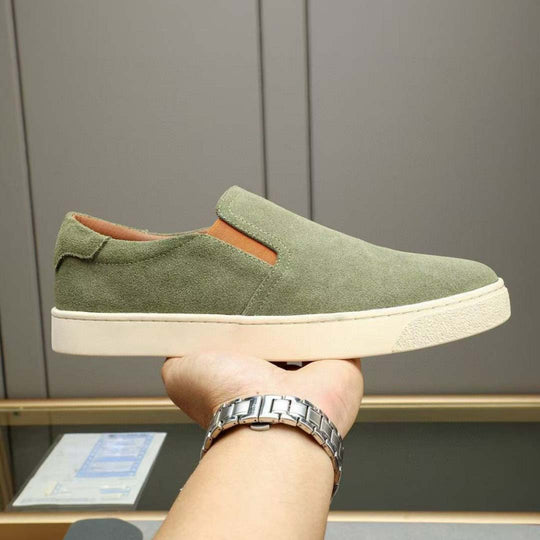 Damen Mokassin Sneakers aus weichem Wildleder R&B