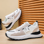 Damen Sportliche Sneakers mit strapazierfähigem Obermaterial und dämpfender Sohle