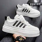 Damen Modische Plattform Sneakers mit stilvollem Design und komfortabler Dämpfung