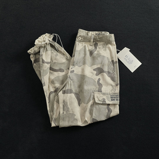 Damen Cargohose mit vielseitigen Taschen und modernem Camouflage-Design R&B