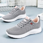Damen Atmungsaktive Laufschuhe mit flexibler Sohle und enganliegendem Mesh-Obermaterial