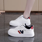 Damen Sportliche Sneaker mit modischem Design und dicker Sohle R&B