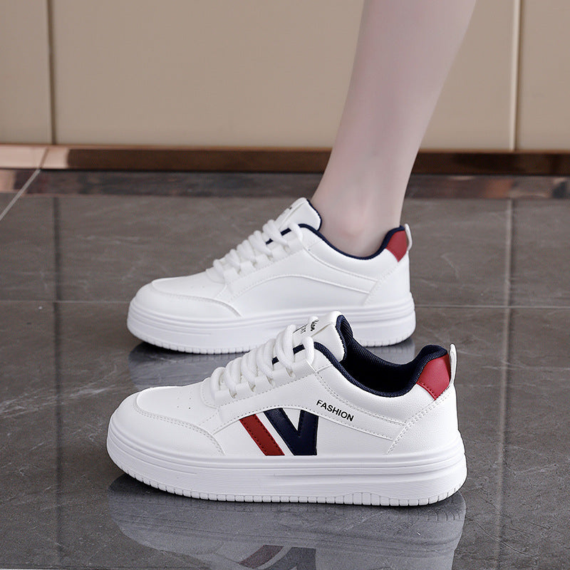 Damen Sportliche Sneaker mit modischem Design und dicker Sohle R&B