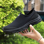 Damen Atmungsaktive Slip-On Sportschuhe mit flexiblem Sohlenaufbau