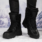 Herren Hohe Winter-Boots mit isolierender Fütterung und rutschfester Sohle R&B