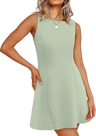 Damen ärmelloses A-Linien Kleid mit zeitlosem Schnitt R&B