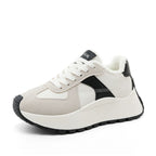 Damen Sportliche High-Top Sneakers mit warmem Fleece-Futter R&B