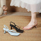 Damen Sling-Sandalen mit elegantem Riemen